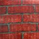 Home Decoration Red Brick Self Adhesive Wallpaper Brick PVC Wallpaper OEM/ODM