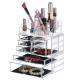 Makeup Organizer Clear Acrylic Cosmetic Storage Drawers Transparent Jewelry