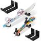 Universal Snowboard and Skateboard Wall Mount Display Racks with Vertical Type Design