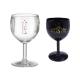 Recyclable Reusable Plastic Wine Glasses Cocktail Champagne Goblet For Bar Party