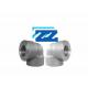 Class 6000 Steel Pipe Elbow GI Thread 3  ASTM A182 F22 BS 3799 Male Thread