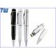 Fashion Hand Writing Pen USB Thumbdrive Twister Drive Refill Pen