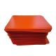 Red Corrugated Plastic Layer Pads Corflute Polypropylene Plastic Bottle Dividers