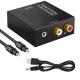 96KHz Optical Digital Stereo Audio SPDIF Toslink Coaxial Signal To Analog Converter