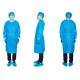 SMS Body Protection Medical Disposable Gowns , Anti Static SMS Isolation Apron