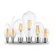 Edison Cog 2w 4w Led Filament Bulb Dimmable With 360 Degree Beam Angle