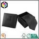 Beautiful Black Color Chipboard Tie Packaging Box; Paper Gift Box for Tie Package