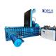 250 Ton Hydraulic Manual Pickup Scrap Baler Machine Blue Color