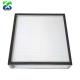 Aluminum Frame Paper Partition Mini Pleated HEPA Filter High Efficiency