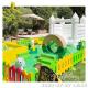 Jumping Castle Inflatable Bounce House Ball Pit With Soft Play Equipment green