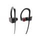 USB Charging Waterproof Workout Headphones , Water Resistant Bluetooth Earphones