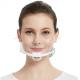 Earloop Style Transparent Plastic Face Cover For Chef