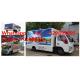 new ISUZU 4*2 LHD mobile LED billboard advertising truck with 3 sides P6 LED screen, hot sale LED colorful screen truck