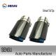Antirust Exhaust Silencer Tip Exhaust Tail Pipe Trims For Toyota Noise Reduction