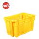 Custom NO Foldable Plastic Crates Organized Transportation Coloured 630x445x345mm