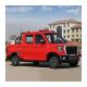 40-200KM Driving Mileage 4-Door 5-Seater EV Double Cab Pickup Trucks with Range Extender