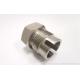 CNC SS304 Stainless Steel Machined Parts for hydraulic system various thread