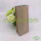 Stock Flat Square Bottom Storage Packing Bags Brown Kraft Paper For Green Tea Coffee