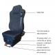 Air Suspension Seat Universal City Bus Engineering Mechanical Car Seat
