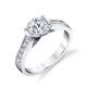 Classic LGD Jewelry Diamond Ring 1 To 3 Carats 18K 14K 10K 9K Platinum