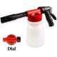Red Adjustment Ratio Dial Car Cleaning Foam Gun Sprayer Lightweight