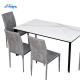 850mm Modern Bespoke Ceramic Top Dining Table With Iron Frame DT-1017