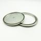 Safe Rim Can Ends , Round Bottle Lid Full Open Air Proof Round Circular Shaped