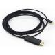 1.8 Meter Monitor Data Cable / Computer Video Cable USB3.1 Type C Male