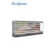 Front Open Air Curtain Display Cooler