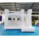 White Wedding Jumping Castle Commercial Bounce House Combo