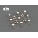 AgNi / Cu Bimetal Contact Rivets Flate Head Electrical Parts For Relays ISO9001