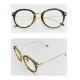 optical glass , AccetateBrown+Gold,optical frame,eyewear frame,full frame