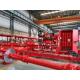 Skid Mounted Fire Pump Max 150 PSI Pressure for Fire Fighting Applications