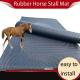 4' X 6' X 3/4 Rubber Floor Mat For Equine Stall Heaviest Duty Indestructible Non Slip Smooth Diamond Surface