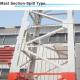 1.6*1.6*3m Split Sturcture Mast Section for 12ton 45m jib Luffing Tower Crane
