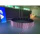 Curved RGB Advertising LED Screens P4.81 Outdoor HD IP65 Aluminum Cabinet