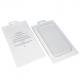 Personalized LOGO White Cell Phone Case Magnetic Flip Box Packaging With PVC Window