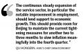 Rapid service sector gains persist