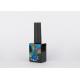 Cosmetic Chromatic Black Nail Polish Bottle Lightweight Beautiful Appearance