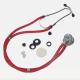 Black, Gray, Red Sprague Rappaport Professional Zinc Alloy Stethoscope For Medical WL8030