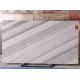 Glacier White Marble Stone Slab With Grey Veins 15mm Thickness