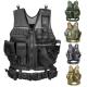 CS Training Hunting Black Tactical Vest Sturdy Military Combat Vest