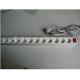 Europeon Standard Aluminum Housing Power Strips, German Power Distribution Units and Extension Cords