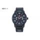 Fashion Sports Mens Quartz Watch 1ATM Waterproof   43mm Diameter Case