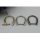 22MM Zinc Alloy D-ring Plated Nickel Free,Fashion Metal D Ring Buckle Bag Fittings