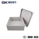 Small ABS 60 Amp Junction Box Clear Plastic Electronic Enclosures Carton Package