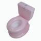 Customizable Pink Plastic Baby Toilet Potty Trainer with Print Pattern for Easy Toilet Training
