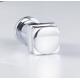 Chrome Radiator Valve Caps Cover Wall Mounted Chrome Finish 10 Bar Pressure