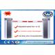Adjustable Speed Auto Barrier Gate System 100m Remote Control Distance 210W