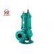 Non Clogging Submersible Water Transfer Pump Electric Motor Driven QW / QW
